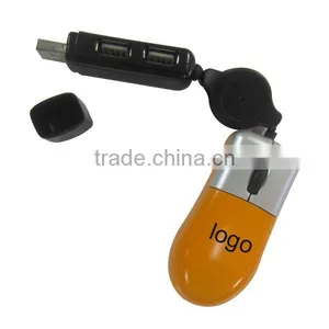 Mini USB Mouse With Hub LS Eplus thumbnail-1