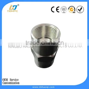 Stainless Steel Pipe Fitting NPT BSPT BSPP Union Coupling Connector thumbnail-1