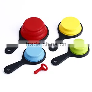 CBU02 4 PCS Silicone Measuring Spoons / Cheap Factory Price thumbnail-4