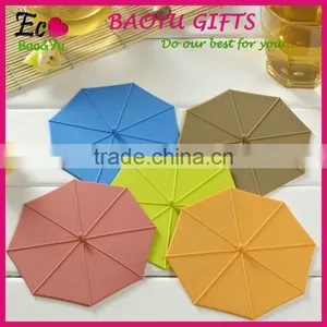 Eco-friendly Food Grade Silicone Cup Cover Silicone Coffee Mug Cup Lids thumbnail-1