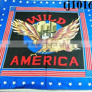 Personlized Cotton Red Pepper Printing Bandana Kerchief thumbnail-5