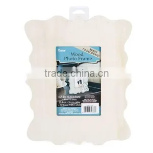 Hot Selling Unfinished Photo Frame Wood Victorian Design Frame thumbnail-1