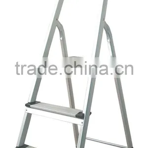 WR2391A 3 Step Aluminum Household Agility Folding Ladder Step Ladder thumbnail-1