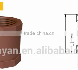 TY High Quality PP Threaded Pipes&fittings FEMALE COUPLING B Eco-friendly Cheap Price Full Size Factory Price List Discount thumbnail-1