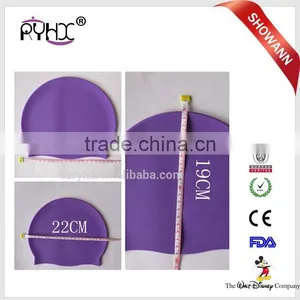2017 Most Popular Custom Printing Silicone Swimming Cap Wholesale thumbnail-2