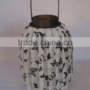 2013 New Designed Flower Bamboo Hanging Lantern Paper Lantern thumbnail-1