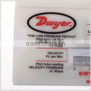 Kearing Brand OEM Plastic Slide Ruler,air Velocity Calcuator, Velocity Pressure in Water, Opaque Plastic Slide Ruler #KSL01 thumbnail-4