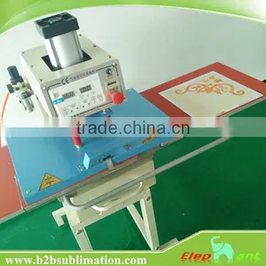 Low Price Pnuematic Sublimation Heat Press Machine for Fabric thumbnail-1