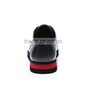 Best Quality Genuine Leather Casual Shoes Fashion for Men Brand China Factory, Top Grade Hot Sell Black Leather Shoes Casual thumbnail-2