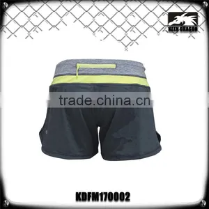 Ladies Quick Dry Gym Fitness 4 Way Stretch Crossfit Running Shorts thumbnail-2