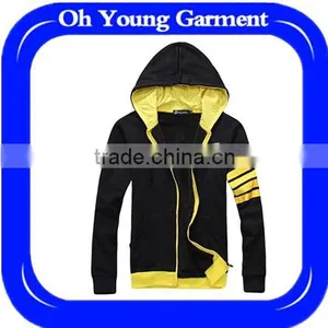 Custom Men's 100% Cotton Full Zipper Hoodies Sweat Suits(Cool+Cheap) Long Sleeve and Warm Hoodies Soft and Cool New Fashion thumbnail-1