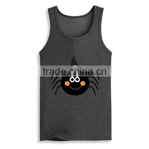 China Manufacturer Wholesale Mens Tank Top Bulk Fashion Design Custom Sleeveless T Shirt thumbnail-3
