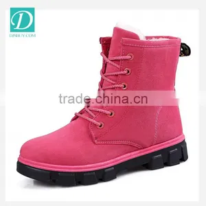Ladies Boots Snow Warm Winter Boots Women Lace Up Ankle Boots thumbnail-6