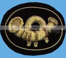 Hand Embroidery Wire Crest Badge thumbnail-1