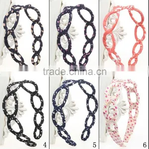 Ladies Hair Accessory Fashion Hollow Fabric Headband thumbnail-3
