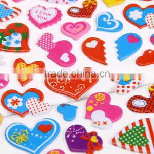 Children Puffy Sticker ,multicolor Decoration Stikcer Bubble DIY Sticker for Education thumbnail-5