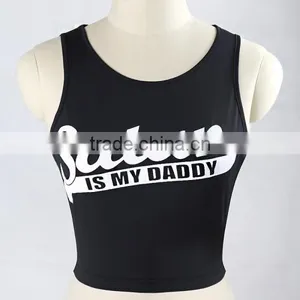 Milk Silk Crop Top Sleeveless Nightclub Top Womens Tank Top thumbnail-2