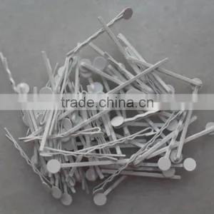 White Bobby Pin With Pad thumbnail-1