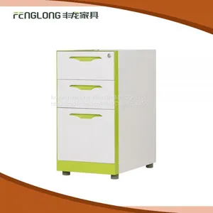 Laboratory and Library Used Stainless Steel 3 Drawer Filing Cabinet thumbnail-1