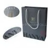Hot Silver Stamping, Spot UV Offset Printed Promotional Coloured Paper Bags With Handles thumbnail-1