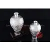Silver Ornament - Middle-sized Vase With Flowers and Vines thumbnail-2