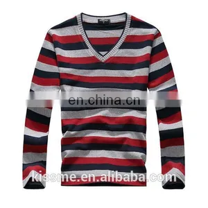 Long Sleeve Men's Dress Stripe Shirts for Spring/Autum / Winter thumbnail-1