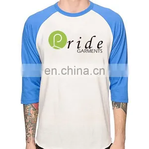 Custom Mens 3/4 Sleeve Baseball T Shirt-Custom Baseball T-shirt 100% Polyester-Men Baseball Anti-wrinkle T-shirt thumbnail-5
