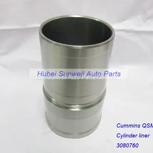 Cummins M11 Engine Cylinder Liner 3080760, 3803703 thumbnail-1