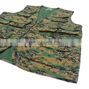 Woodland Digital Camouflage Tactical Combat Vest thumbnail-4