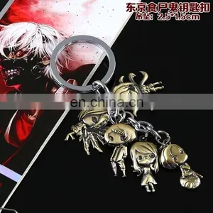 Fashion Hot Anime Tokyo Ghoul Key Chain Wholesale Tokyo Ghoul Key Chain New for Kid thumbnail-1