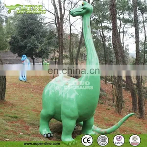Amusement Park Resin Dinosaur Brachiosaurus Statue thumbnail-1