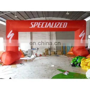 Inflatable Arch Door for Event .stitching Arch With Logo. Red Arch thumbnail-1