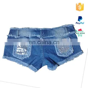 Fast Delivery Sexy Jeans Shorts Women thumbnail-1