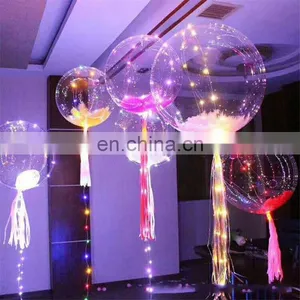 New Bobo Ball Led Line String Balloon Decorated With Colored Light for Christmas Halloween Wedding Party Children Home Decor thumbnail-1