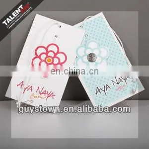 Custom Fashion Paper Hangtag for Lady Garment thumbnail-1