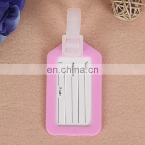 BSCI Assorted Color Tag Plastic Holder Key ID Name Label Tags Split Keyring thumbnail-3