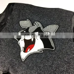 Custom 3D Number Letter Patches Felt Fabric Chenille Patches for Clothing thumbnail-2