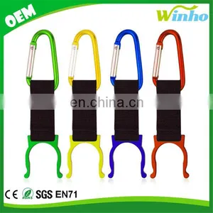 Winho Carabiner Belt Clip Key Chain With Water Bottle Clamp Holder thumbnail-1