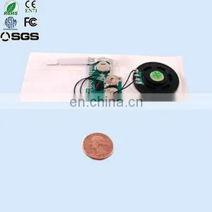 Mini Microphone Voice Record With Press Button for Magazines,greeting Cards,newspapers Etc thumbnail-6