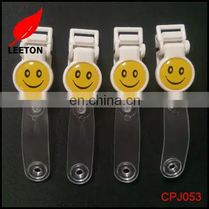 Factory Custom Plastic ID Badge Clip thumbnail-1