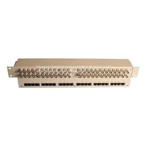24 Ports G.703 E1 Balun Panel 75 Ohm to 120 Ohm Impedance Converter thumbnail-1