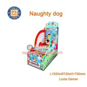 Zhongshan Locta Redemption Amusement Park Equipment, Ball Throwing Game, Naughty Dog Indoor Amusement, Coin Operated thumbnail-1