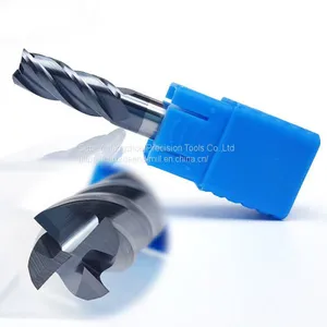 High Precision Solid Carbide End Mills for Steel 4Flutes Diameter 1-20mm High Precision Cutting Tools thumbnail-4