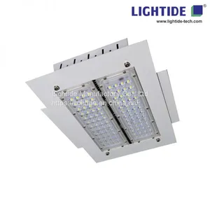Lightide Recessed LED Gas Station Canopy Lights 60W, 100-277VAC, 5 Yrs Warranty thumbnail-1
