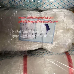 (Red de Pesca Monofilamento)High Quality Crystal Fishing Nets ,soft and Shine,depthway, Twine Selvage,strong Double Knot thumbnail-3