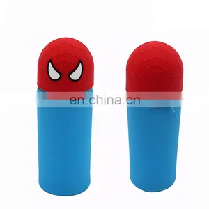 Cross-border Hot Sale Silicone Telescopic Pen Holder With Cartoon Spiderman Design thumbnail-5