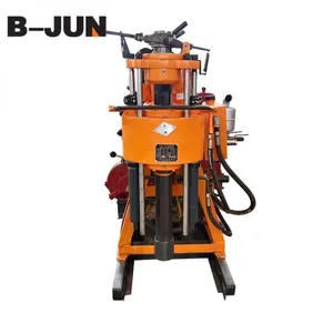 Small Bore Well Drilling Machine 130m Hydraulic Bore Well Drilling Machine Price thumbnail-1