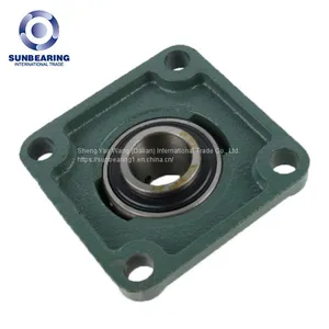 UCF213 4 Bolts Flange Bearing 65*187*69.7mm Cast Iron SUNBEARING thumbnail-2