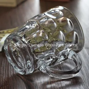Engrave Logo Glass Mug With Handle thumbnail-2