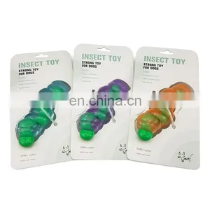 Worm Shape Chew Toy Tough and Durable Pet Toy Grind Teeth Toy thumbnail-3
